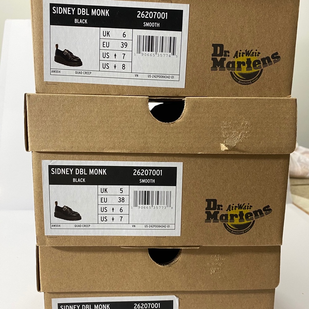 NEW DR MARTENS SIDNEY MONK STRAP CREEPER PLATFORM - Picture 12 of 12